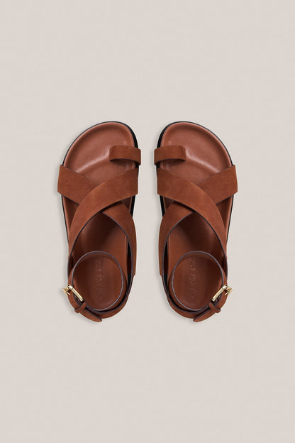 A.Emery | The Jalen Sandal - Sienna Suede