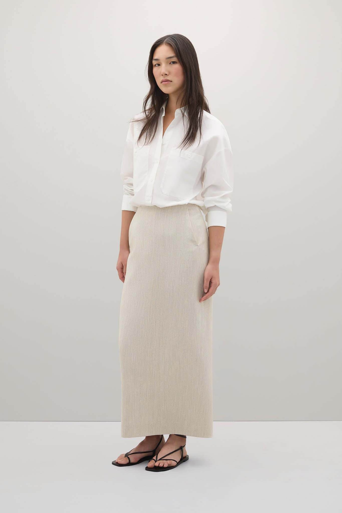 A.Emery | Seth Shirt - Parchment