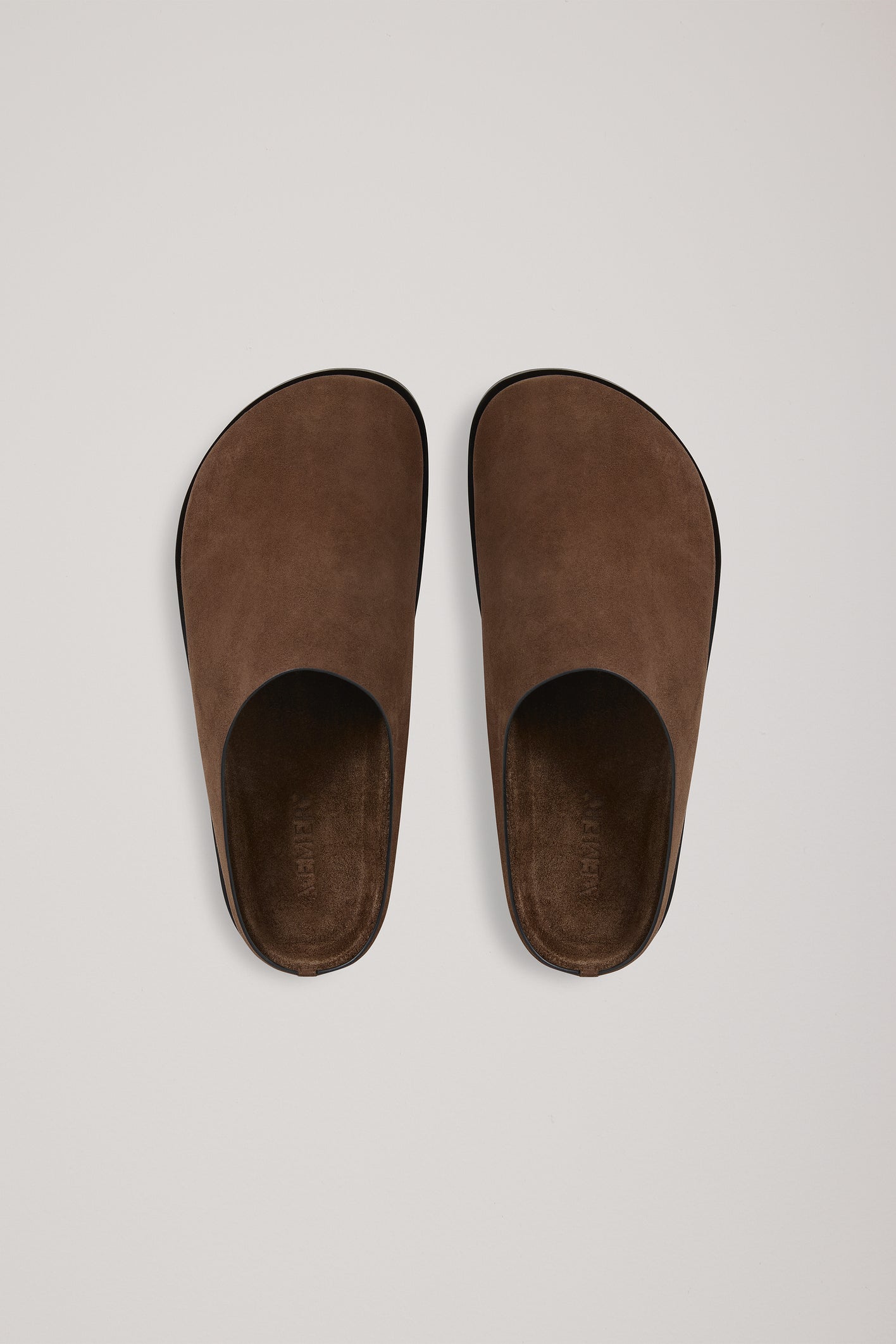 A. Emery | Lou Clog - Chestnut Suede