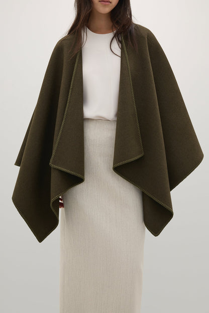 A.Emery | Lena Wrap - Deep Olive