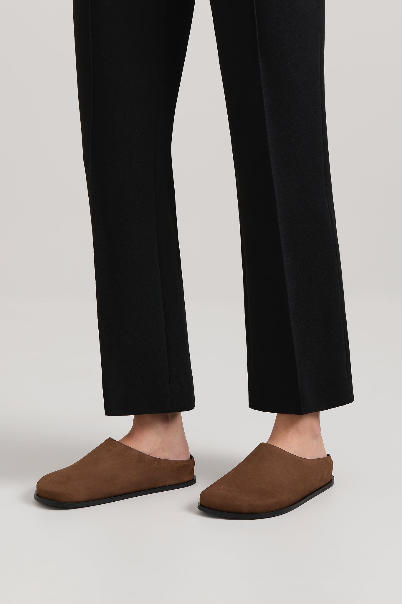 A. Emery | Lou Clog - Chestnut Suede
