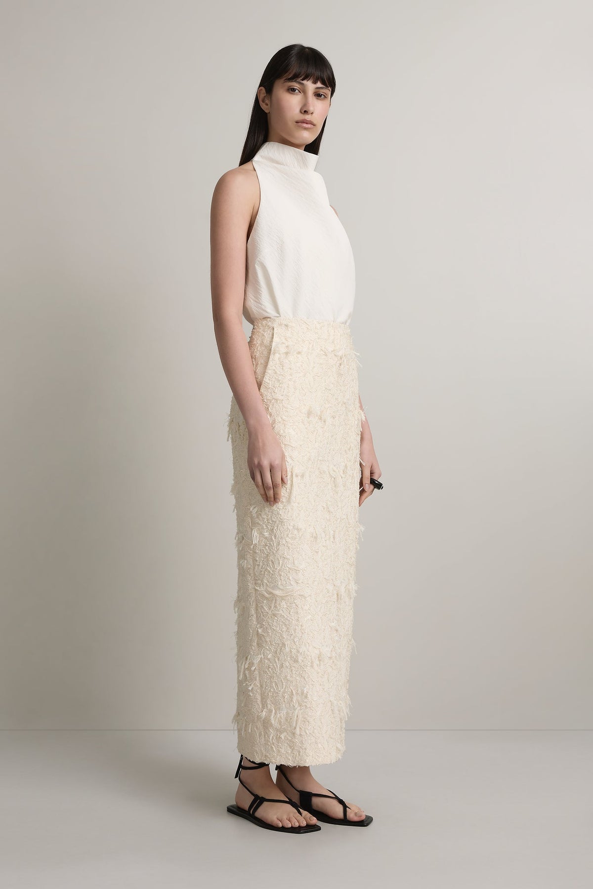 A. Emery | Innes Skirt - Cream Jacquard