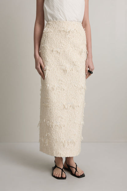 A. Emery | Innes Skirt - Cream Jacquard