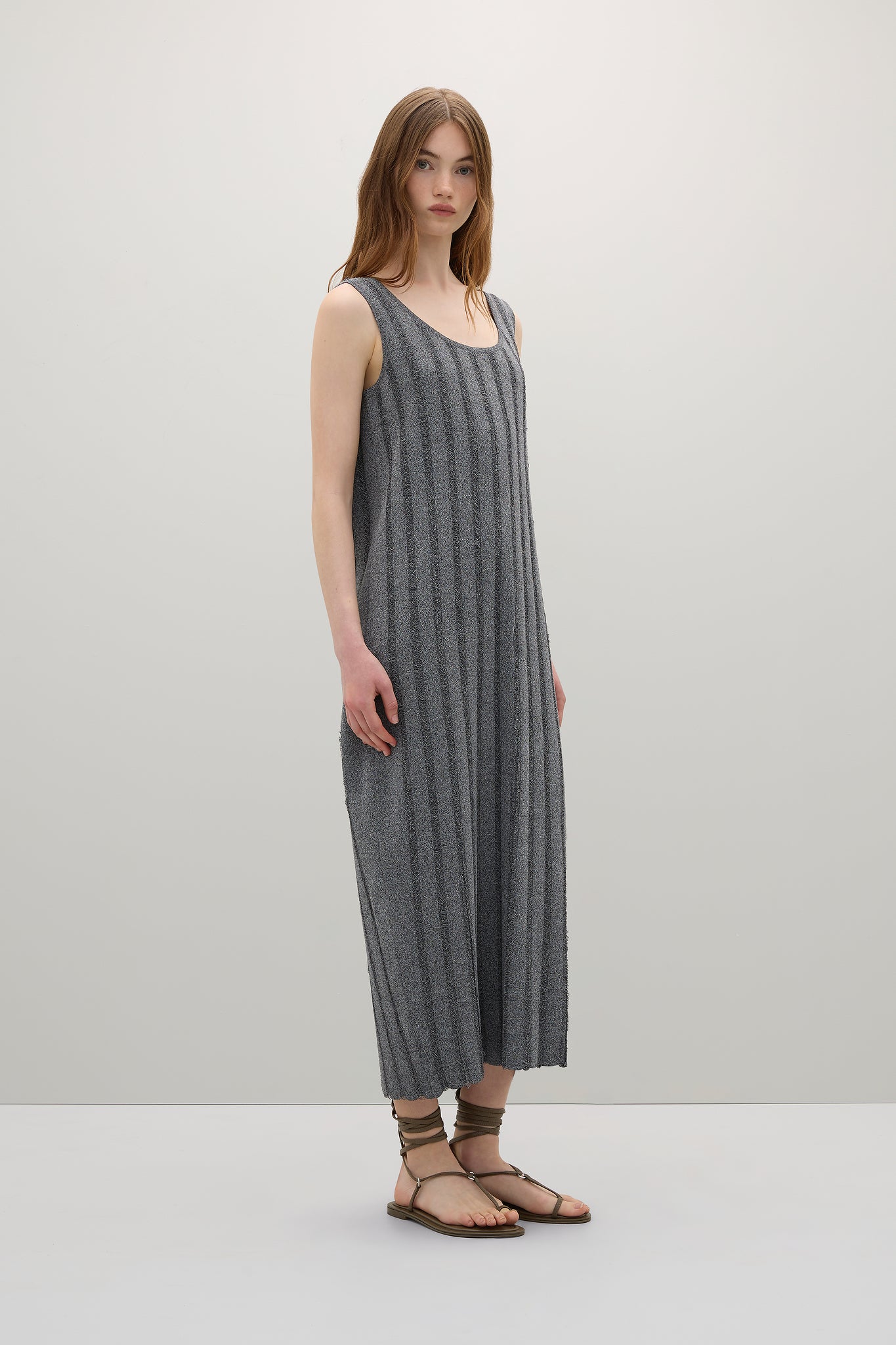 A.Emery | Enid Dress - Grey Melange