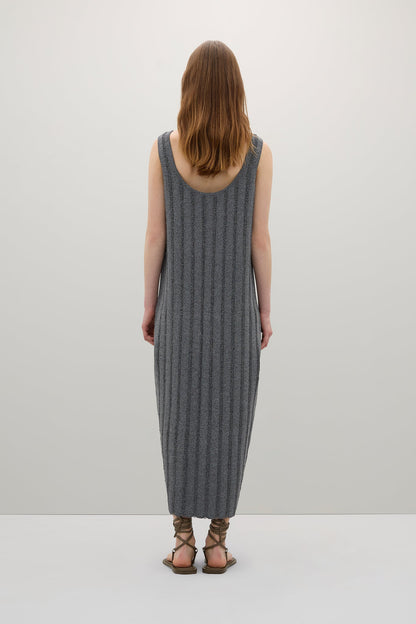A.Emery | Enid Dress - Grey Melange