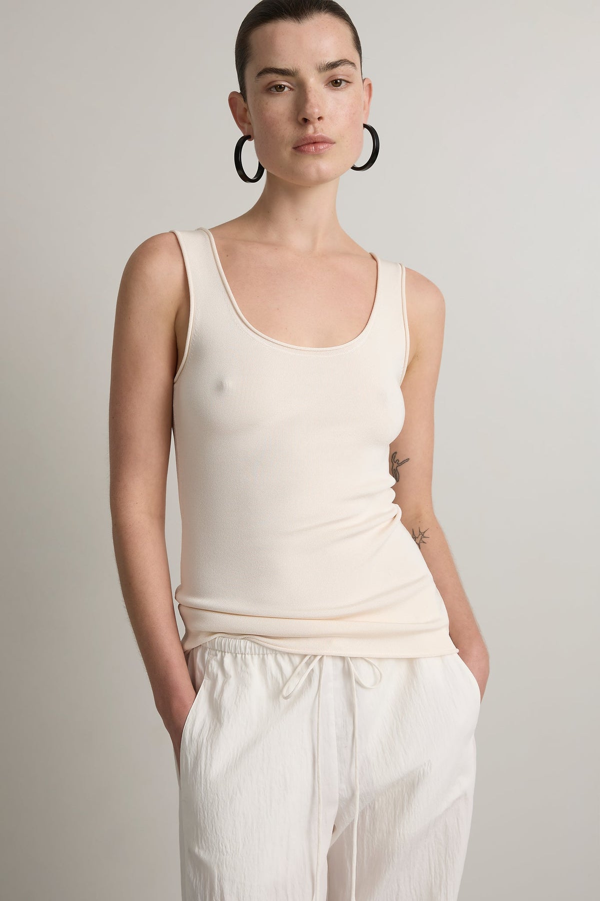 A. Emery | Fyne Tank - Creme