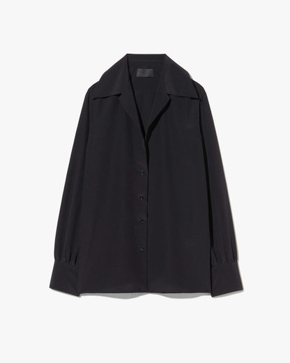 Nili Lotan | Joxe Silk Blouse - Black