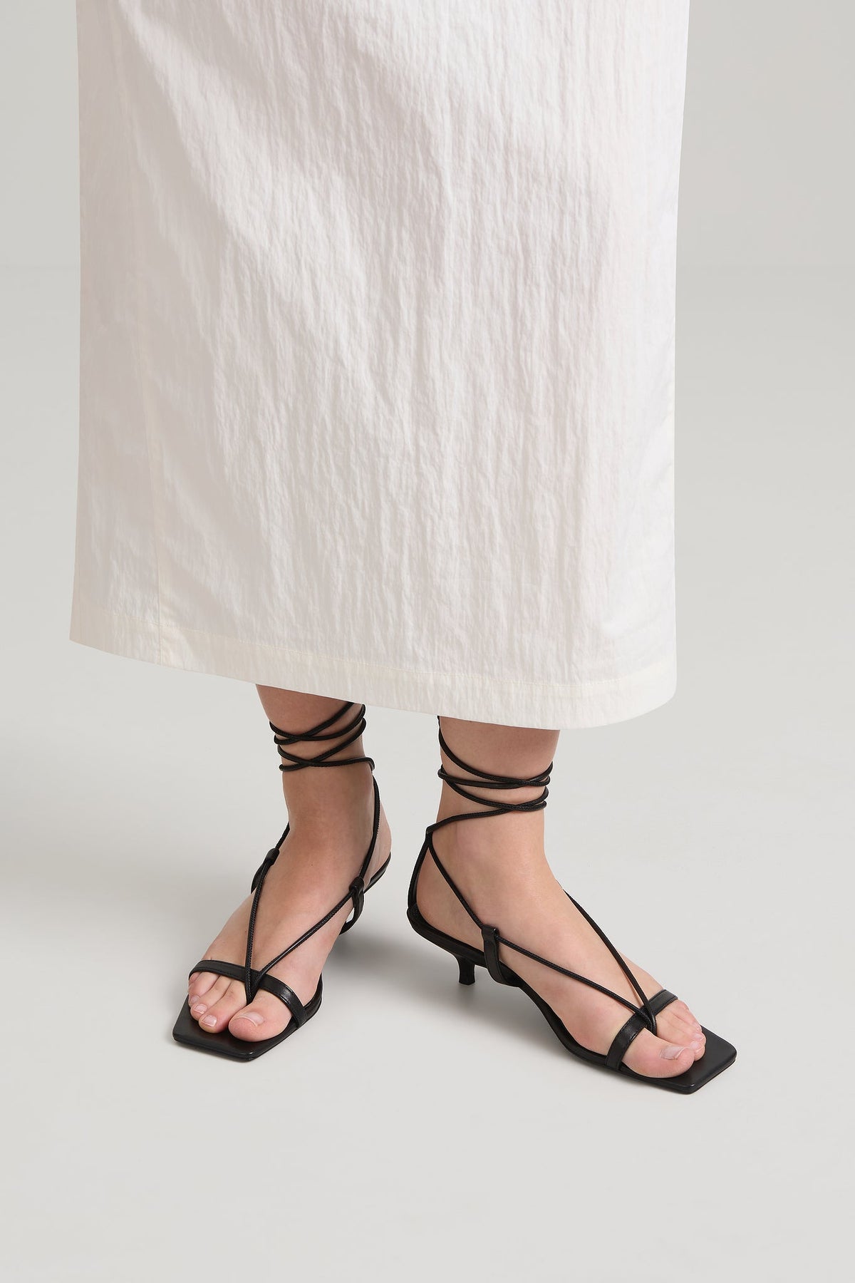 A. Emery | Epps Heeled Sandal - Black