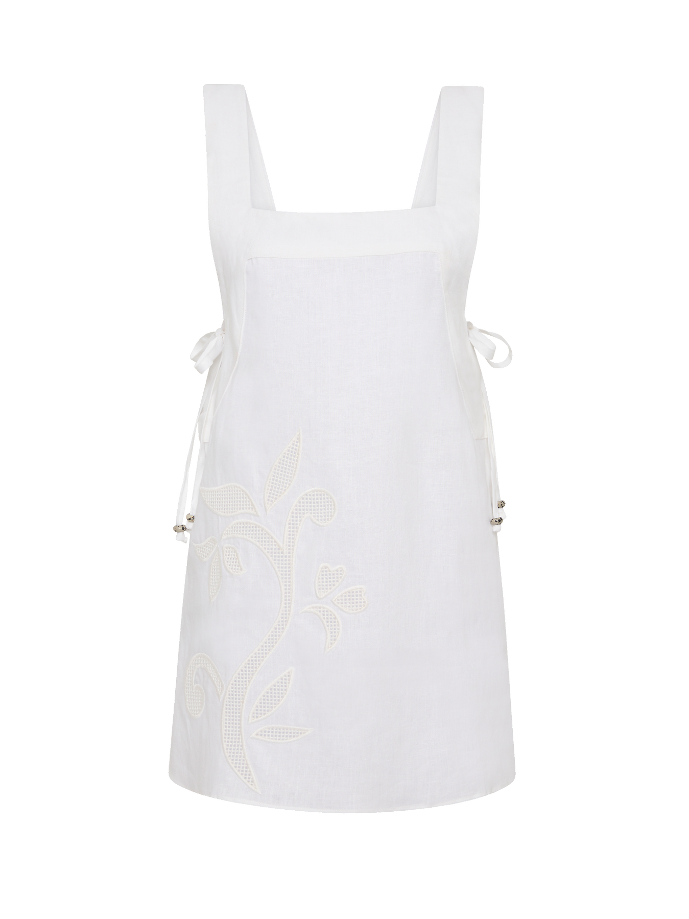 Soleil Soleil | Harper Mini Dress - Lotus Broderie