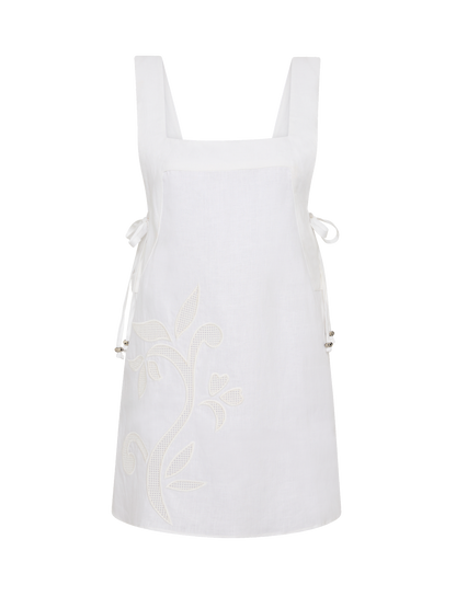 Soleil Soleil | Harper Mini Dress - Lotus Broderie
