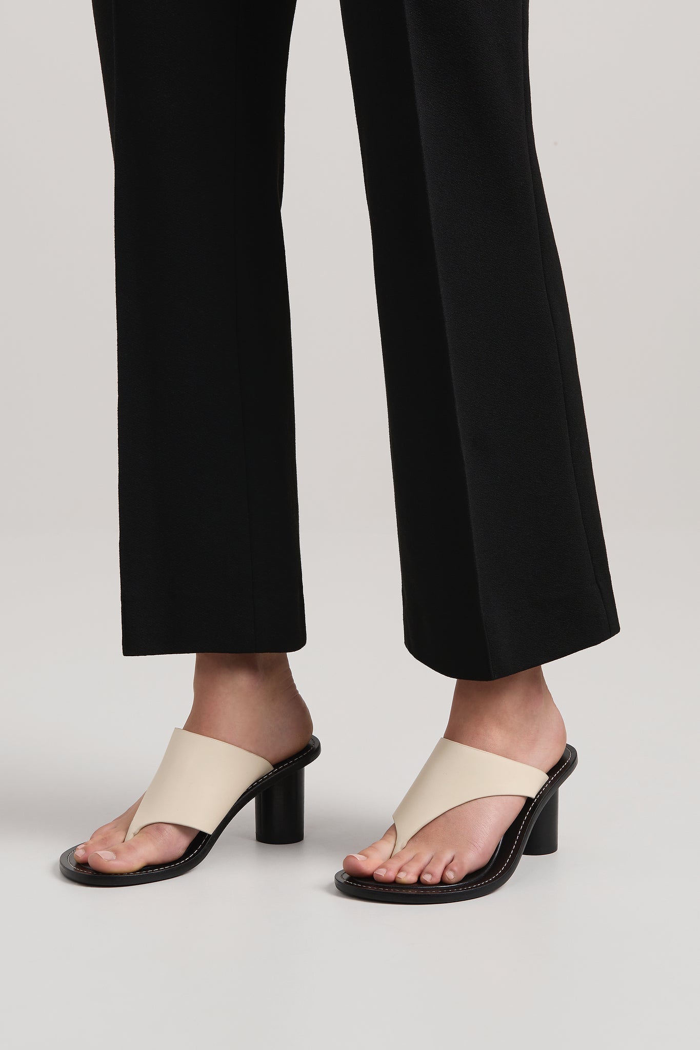 A.Emery | Hardie Heeled Sandal - Eggshell