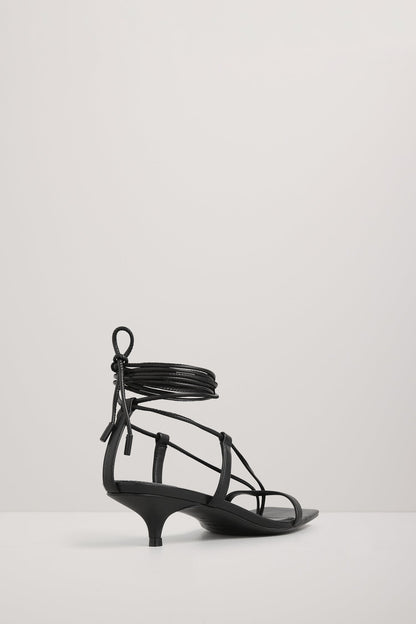 A. Emery | Epps Heeled Sandal - Black