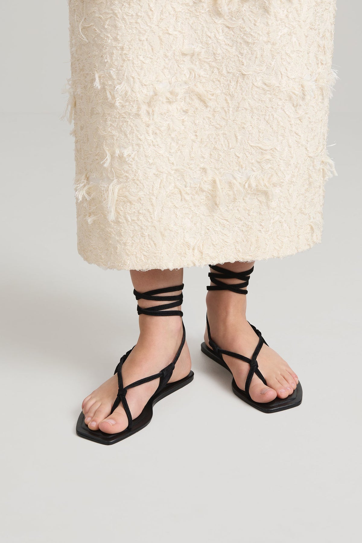 A. Emery | Raslo Sandal - Black Suede