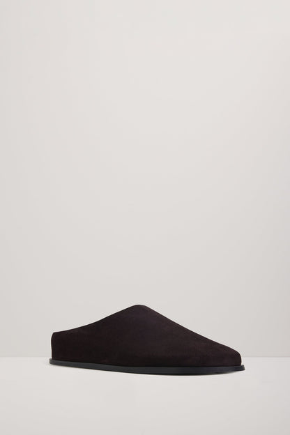 A.Emery | Lou Clog - Black Berry Suede