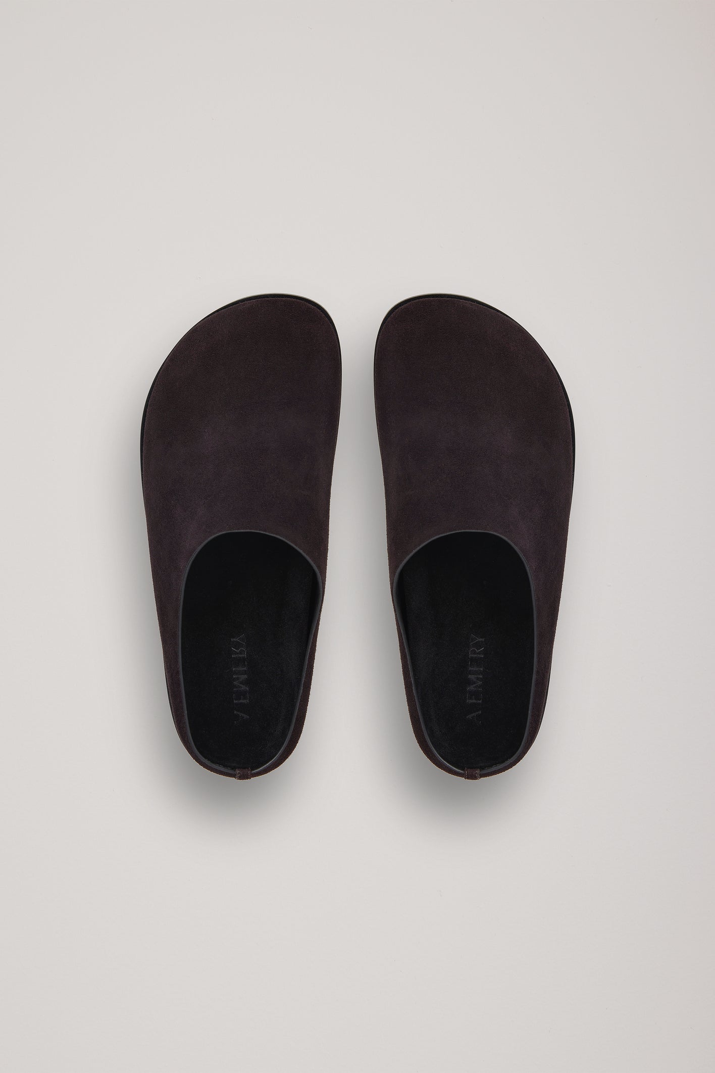A.Emery | Lou Clog - Black Berry Suede