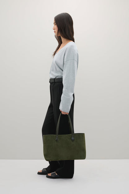 A.Emery | Ellis Bag - Forest Suede