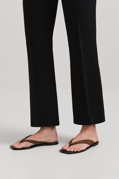 A. Emery | Kinto Sandal - Chestnut Suede / Black