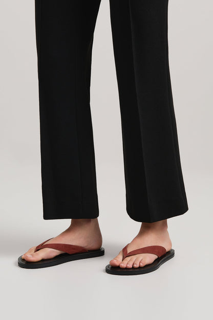 A.Emery | Flora Sandal - Brick Suede