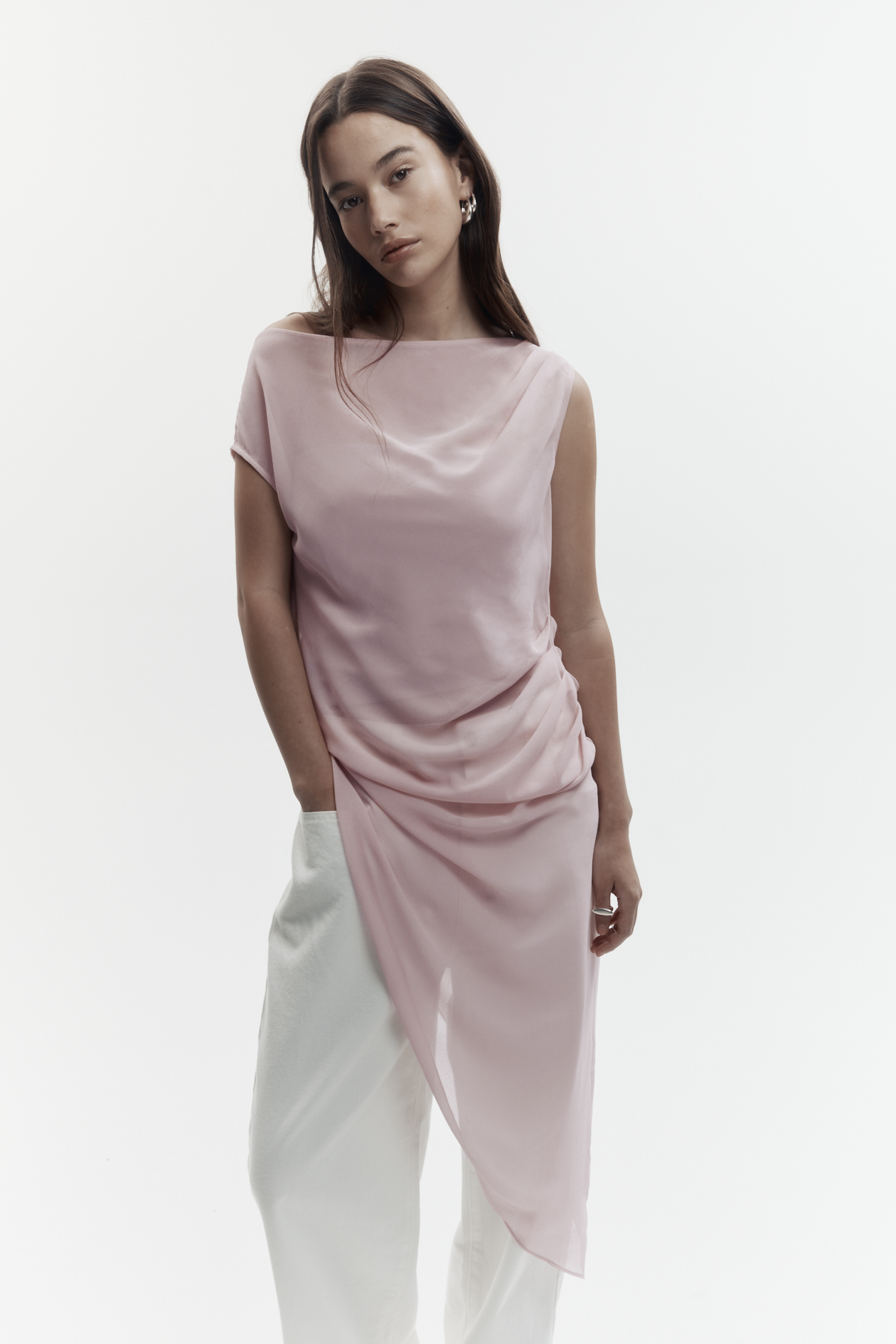 Rebe | Sabine Top - Ballet Pink