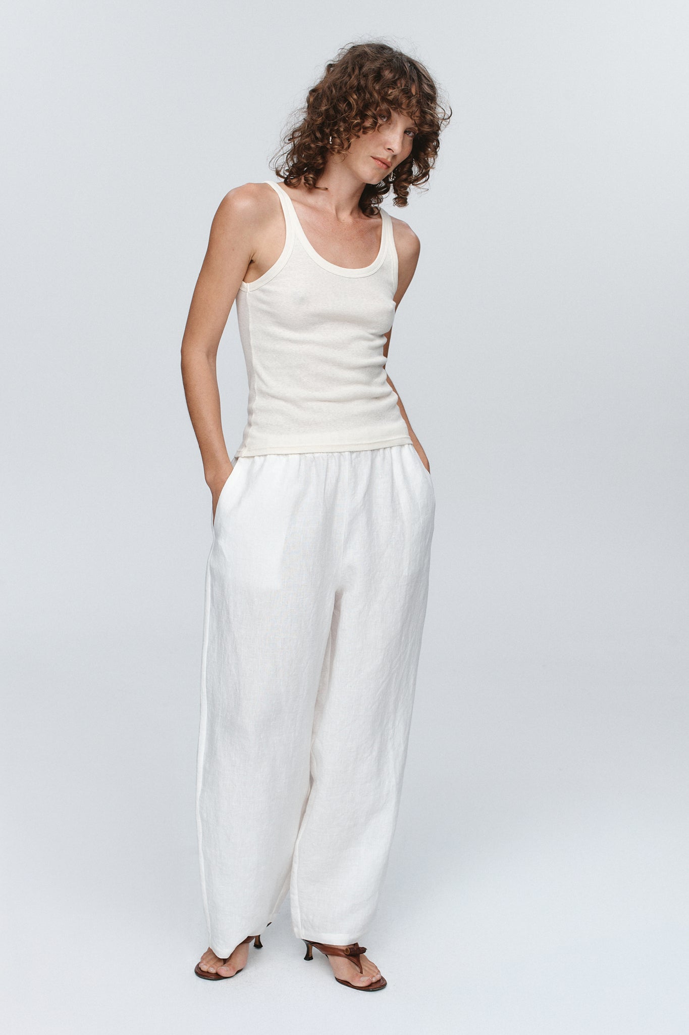 Marle | Sena Singlet - Creme