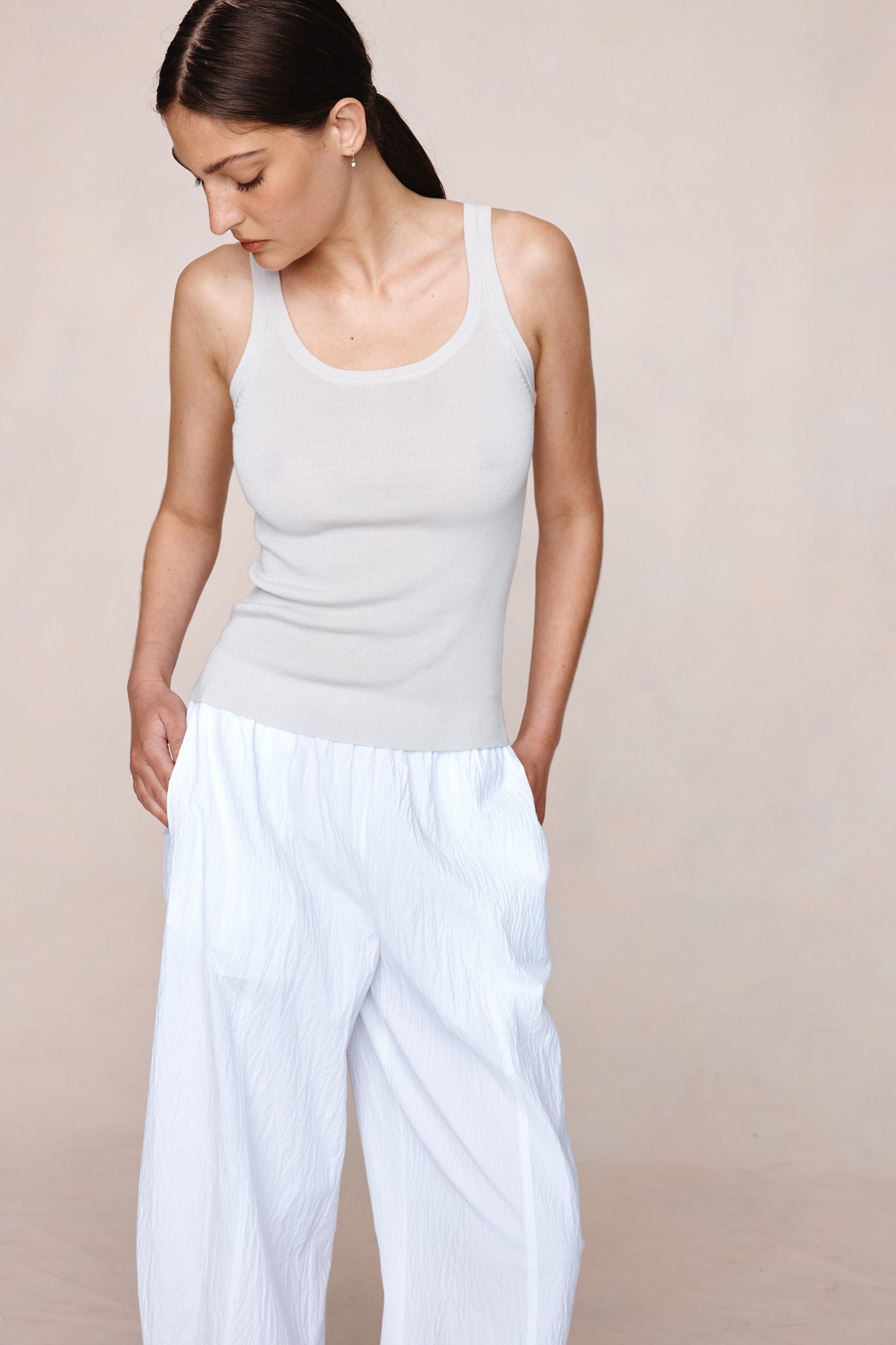 Marle | Sena Singlet - Silver