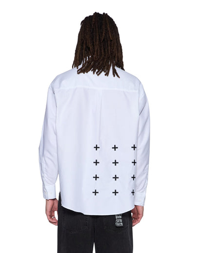 Ksubi | Anti Long Sleeve Shirt - True White