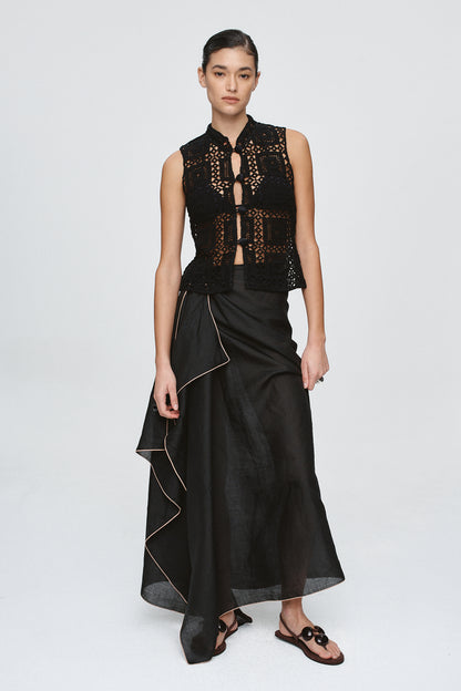 Marle | Shri Top - Black