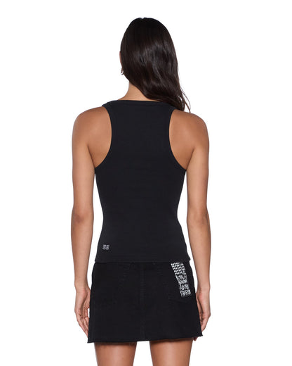 Ksubi | Stacked Origin Tank - Black