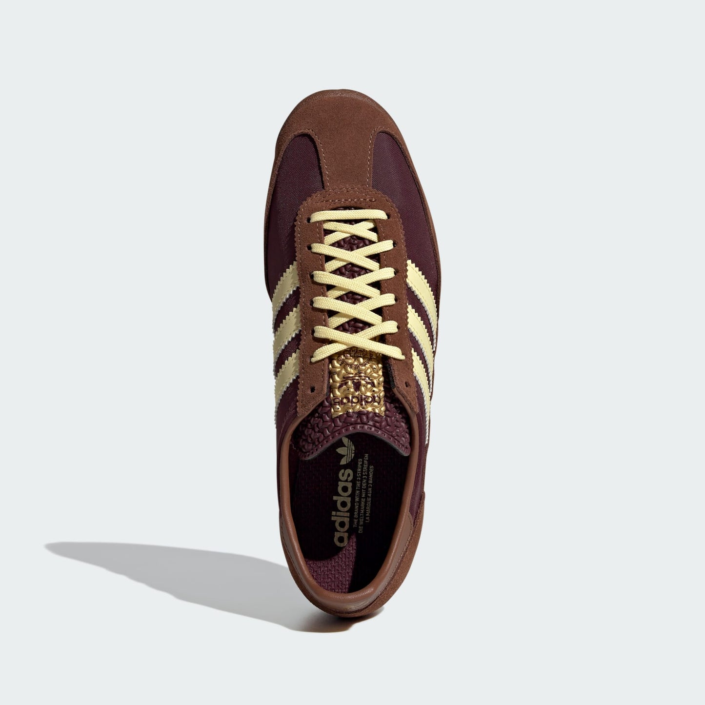 Adidas | SL72 OG Shoes - Maroon/Almost Yellow/Preloved Brown