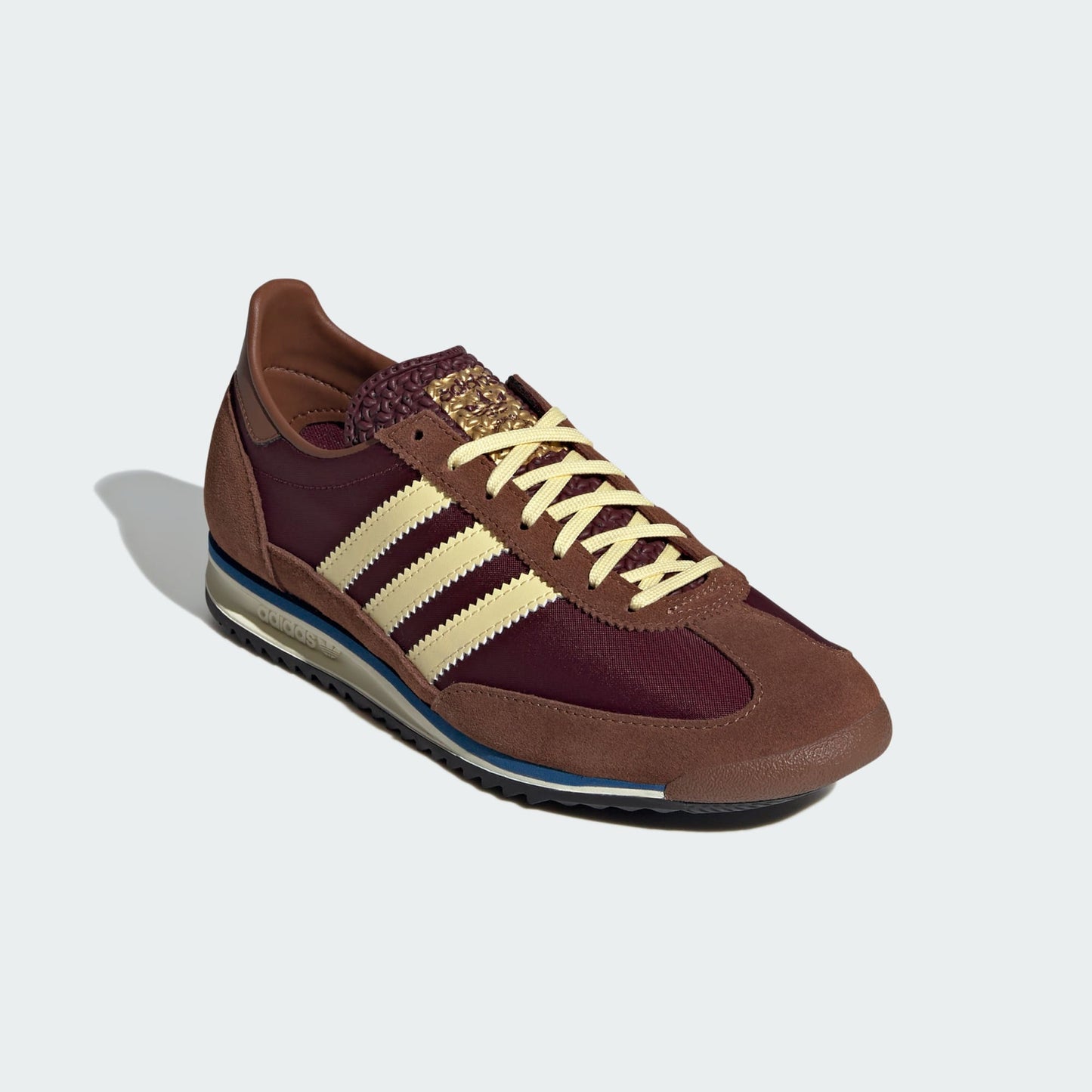 Adidas | SL72 OG Shoes - Maroon/Almost Yellow/Preloved Brown