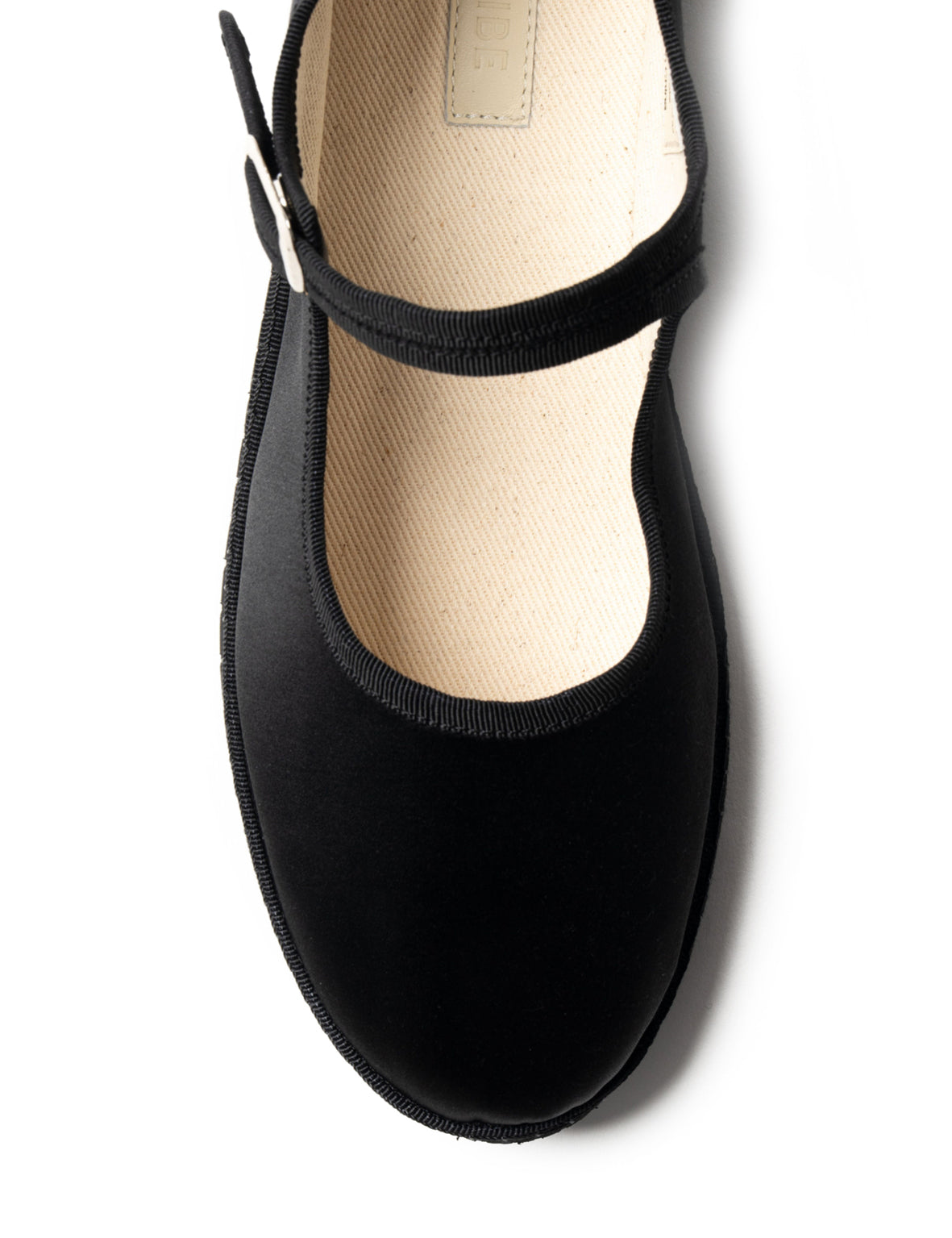 La Tribe | Sofia Flat - Black Satin