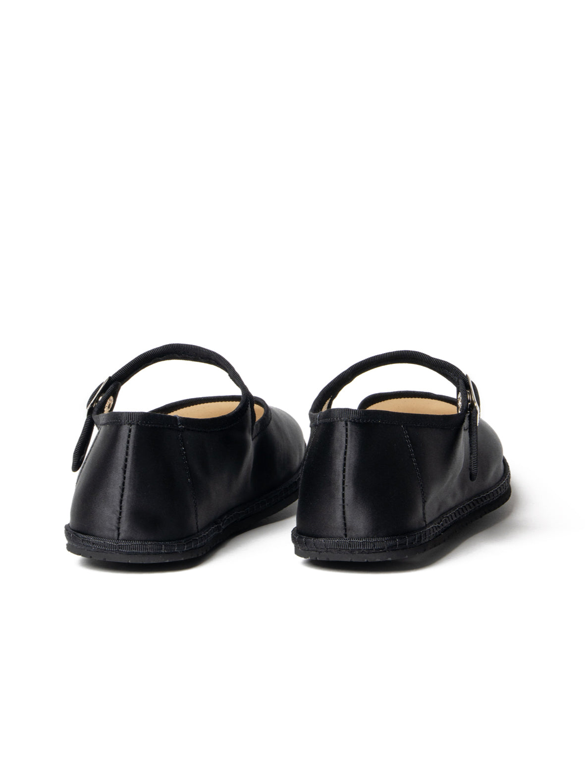La Tribe | Sofia Flat - Black Satin