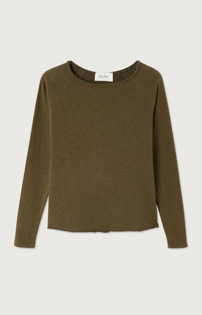 American Vintage | Sonoma Long Sleeve T.Shirt - Vintage Wood