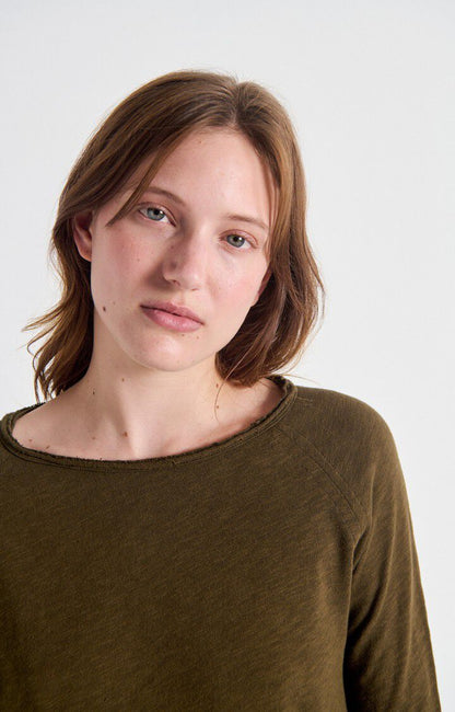 American Vintage | Sonoma Long Sleeve T.Shirt - Vintage Wood