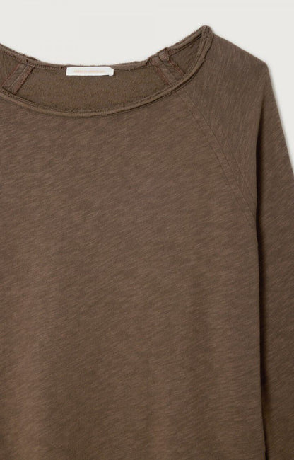 American Vintage | Sonoma 31 Long Sleeve T.Shirt - Vintage Chestnut