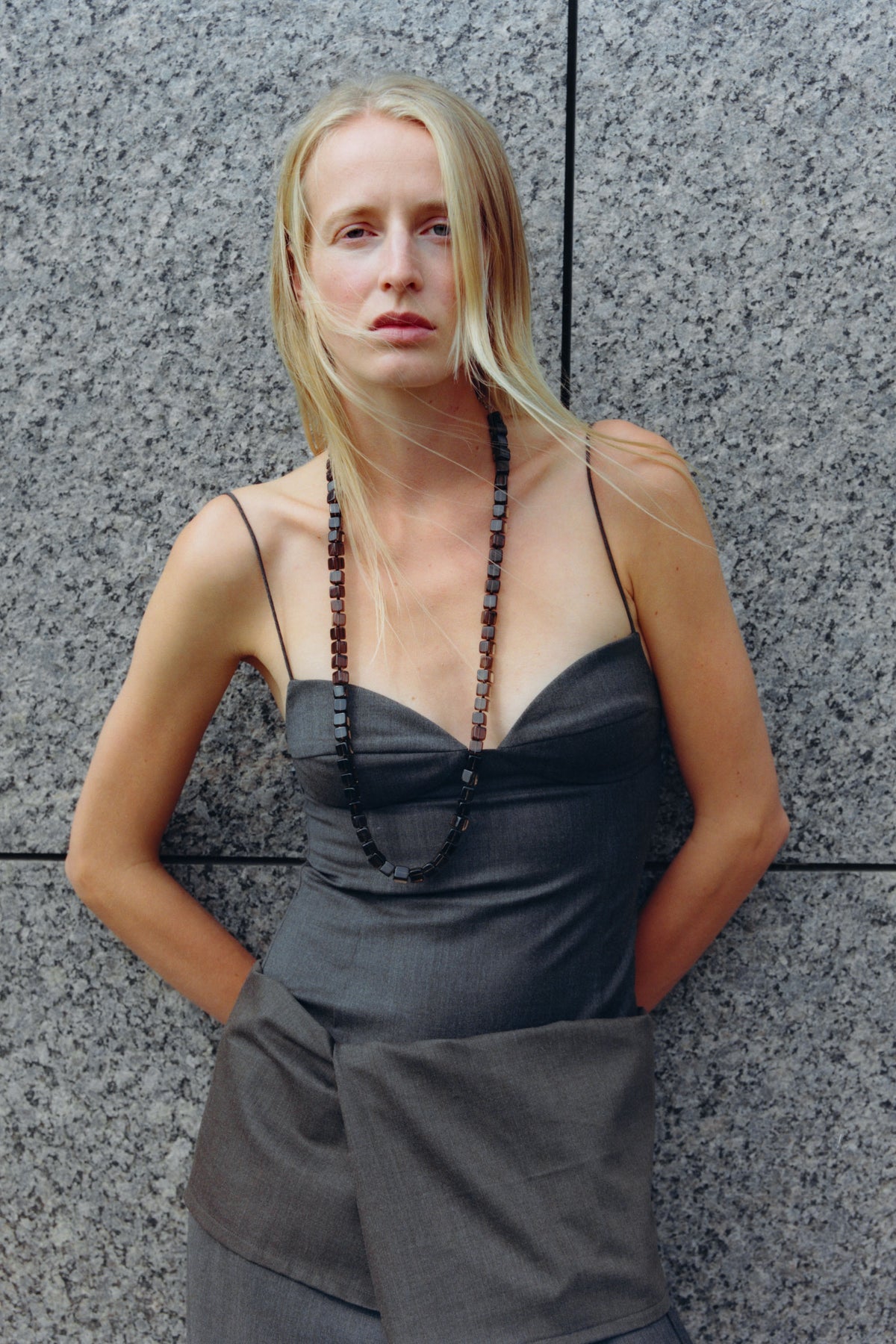 St Agni | Wool Cami - Mulch