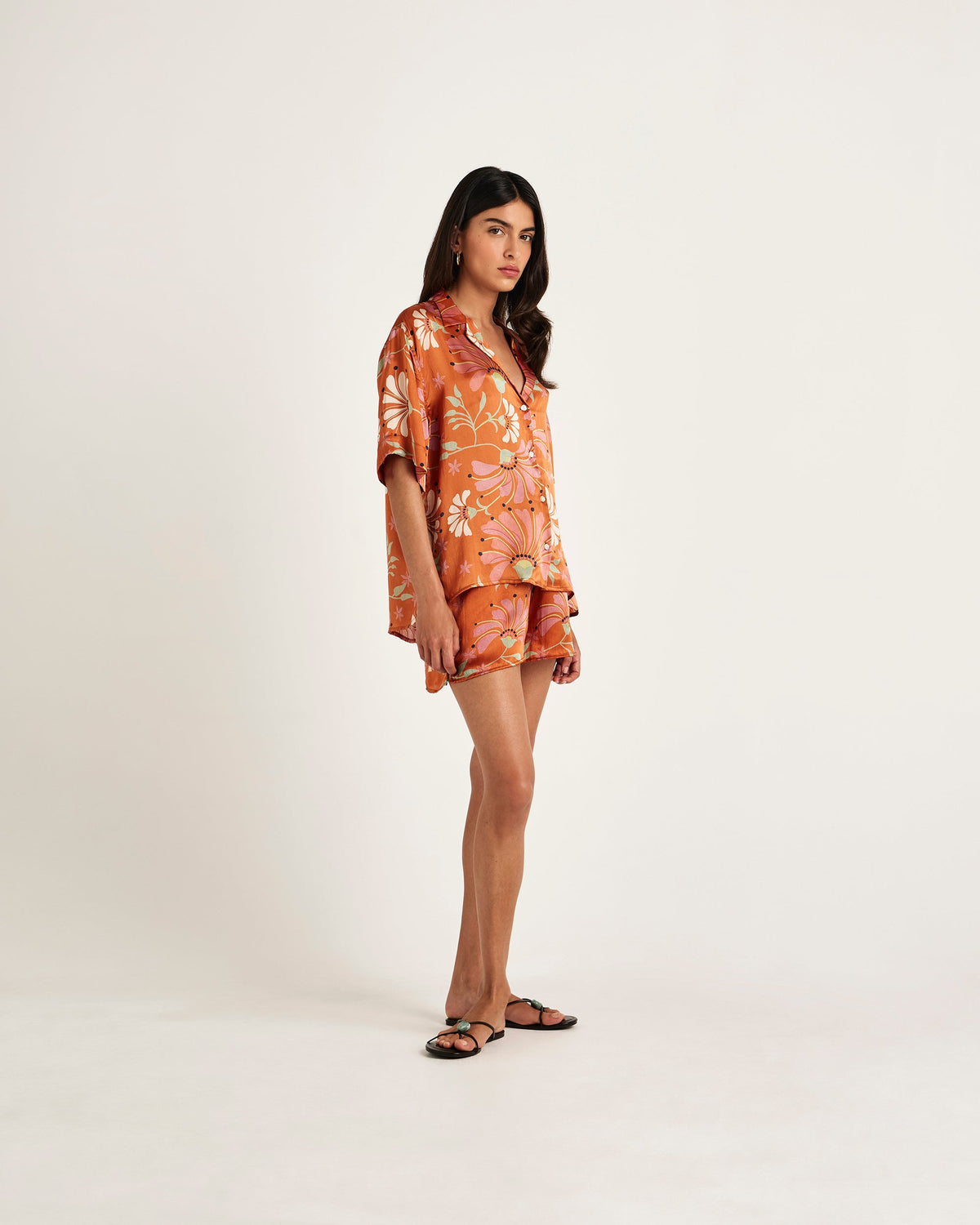 Chameli | Saloni Shorts - Amber Floral