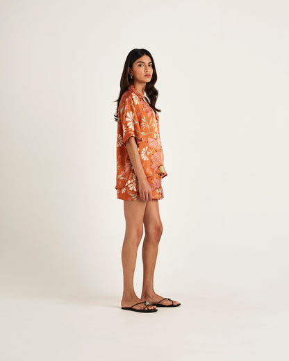 Chameli | Saloni Shorts - Amber Floral