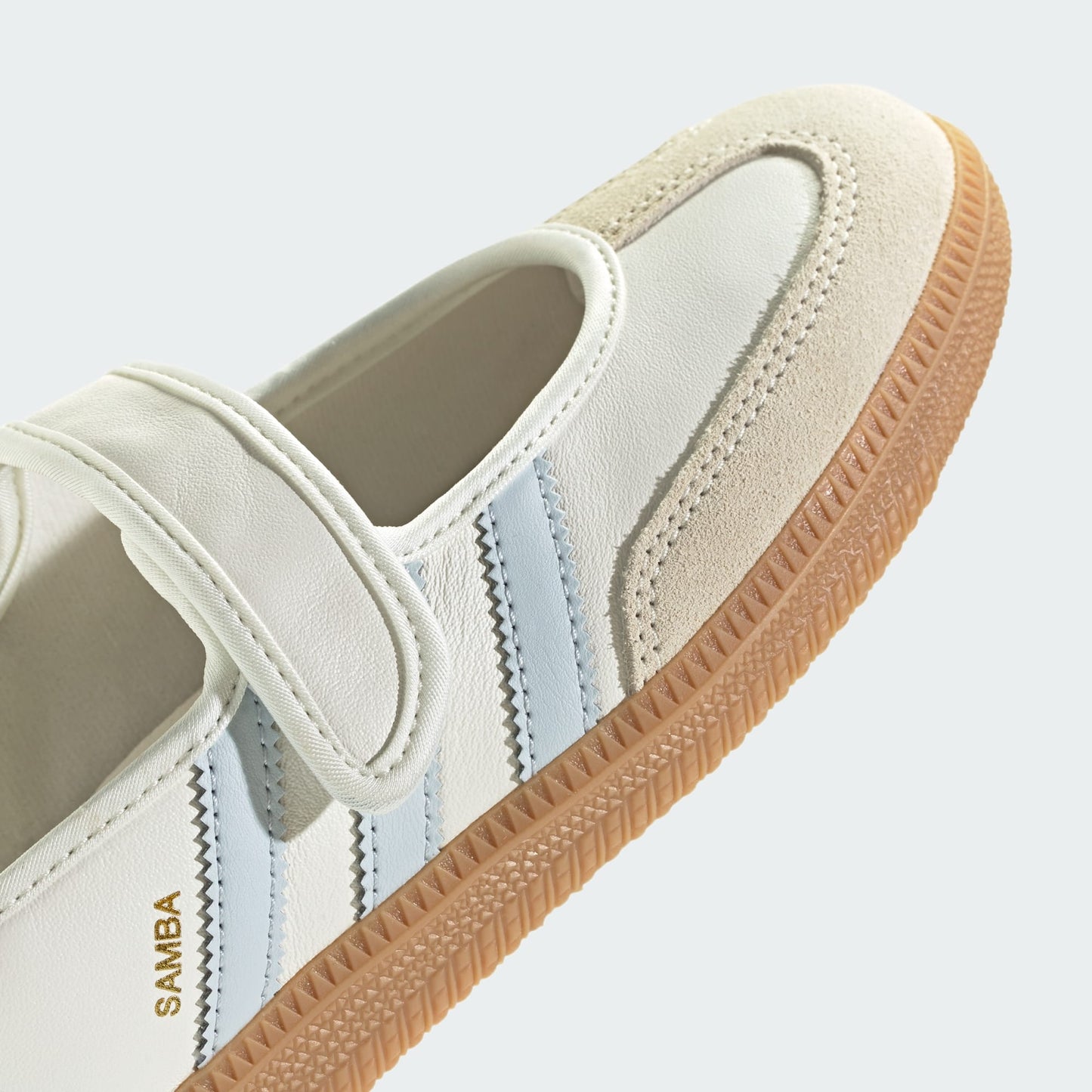 Adidas | Samba Jane - Cloud White/Gum/Halo Blue