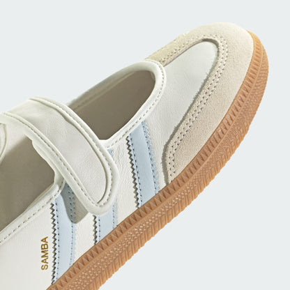 Adidas | Samba Jane - Cloud White/Gum/Halo Blue
