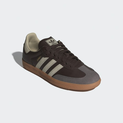 Adidas | Samba OG - Brown/Putty Grey/Gold Metallic