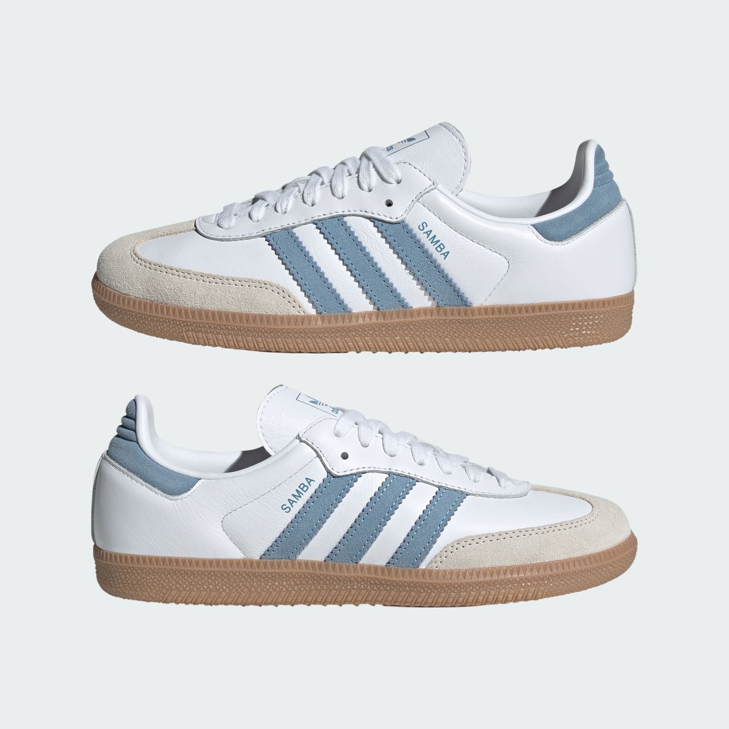 Adidas | Samba OG | - Cloud White / Alumina / Ash Blue
