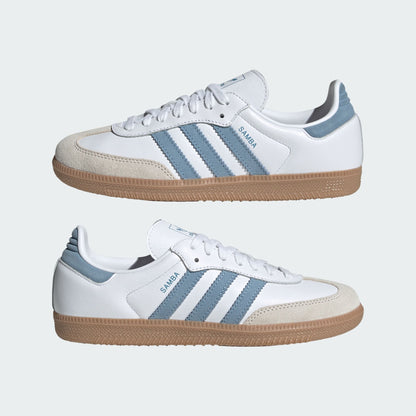 Adidas | Samba OG | - Cloud White / Alumina / Ash Blue