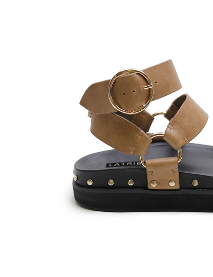 La Tribe | Studded Sandal - Olive