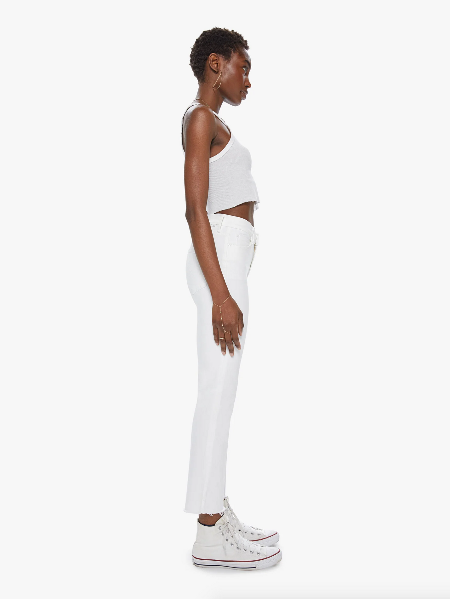 Mother Denim | The Mid Rise Dazzler Ankle Fray - Fairest Of Them Al