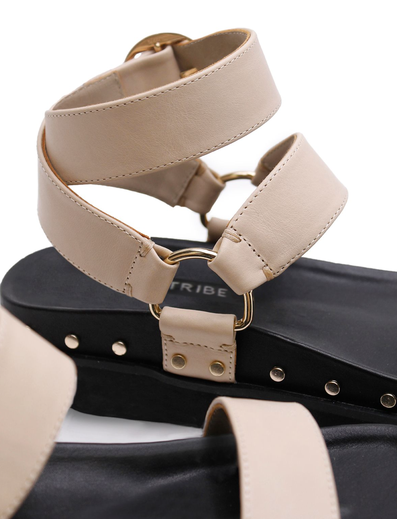 La Tribe | Studded Sandal - Sand
