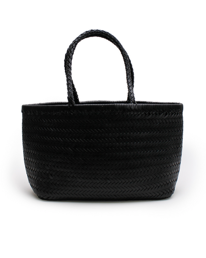 La Tribe | Amelia Woven Bag - Black