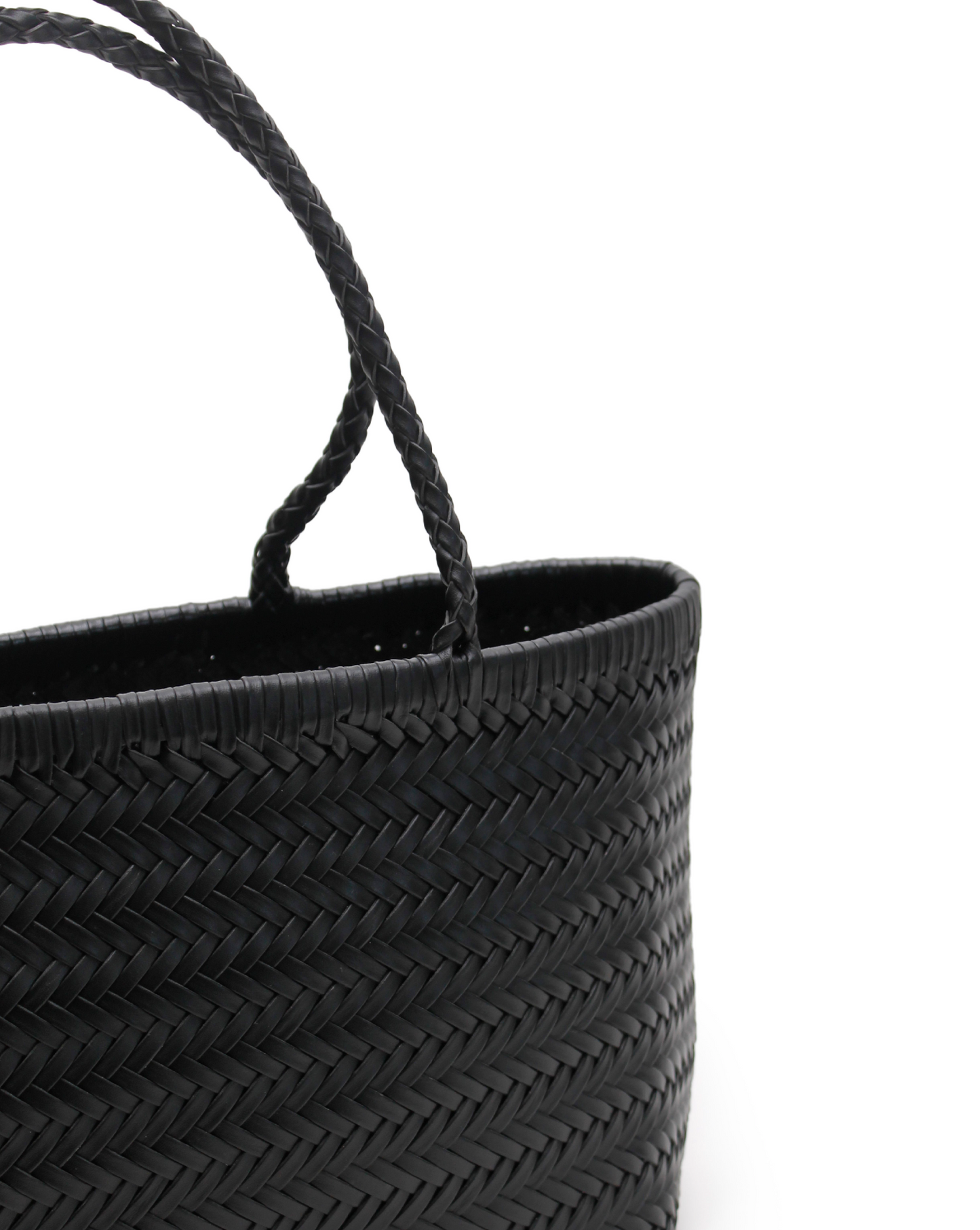 La Tribe | Amelia Woven Bag - Black