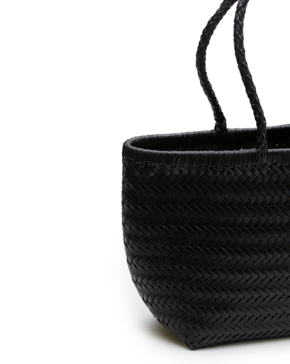 La Tribe | Amelia Woven Bag - Black