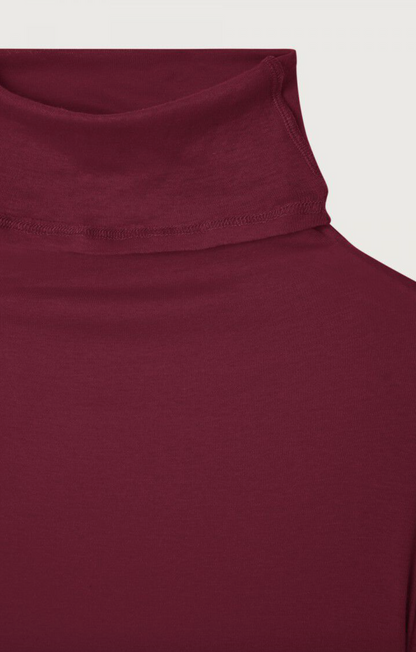 American Vintage | Massachusetts Long Sleeve T.Shirt - Vintage Grape
